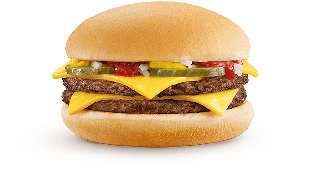 McDonalds Double Cheeseburger