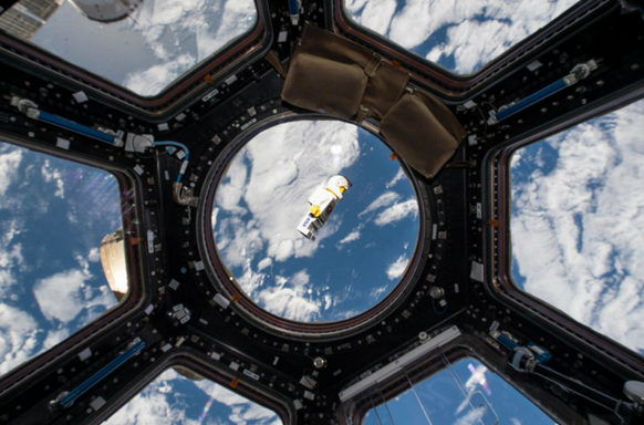 lego man in space