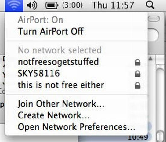 funny wi-fi network